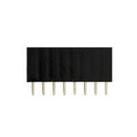 Pin headers female single row 8-pin (2